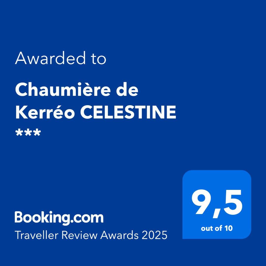 Chaumiere De Kerreo Celestine *** Villa Pluvigner Bagian luar foto